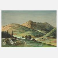 Fritz Burkhardt, Berglandschaft111