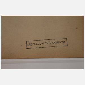 Lovis Corinth, Bildnis eines älteren Mannes