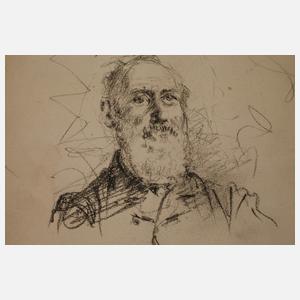 Lovis Corinth, Bildnis eines älteren Mannes