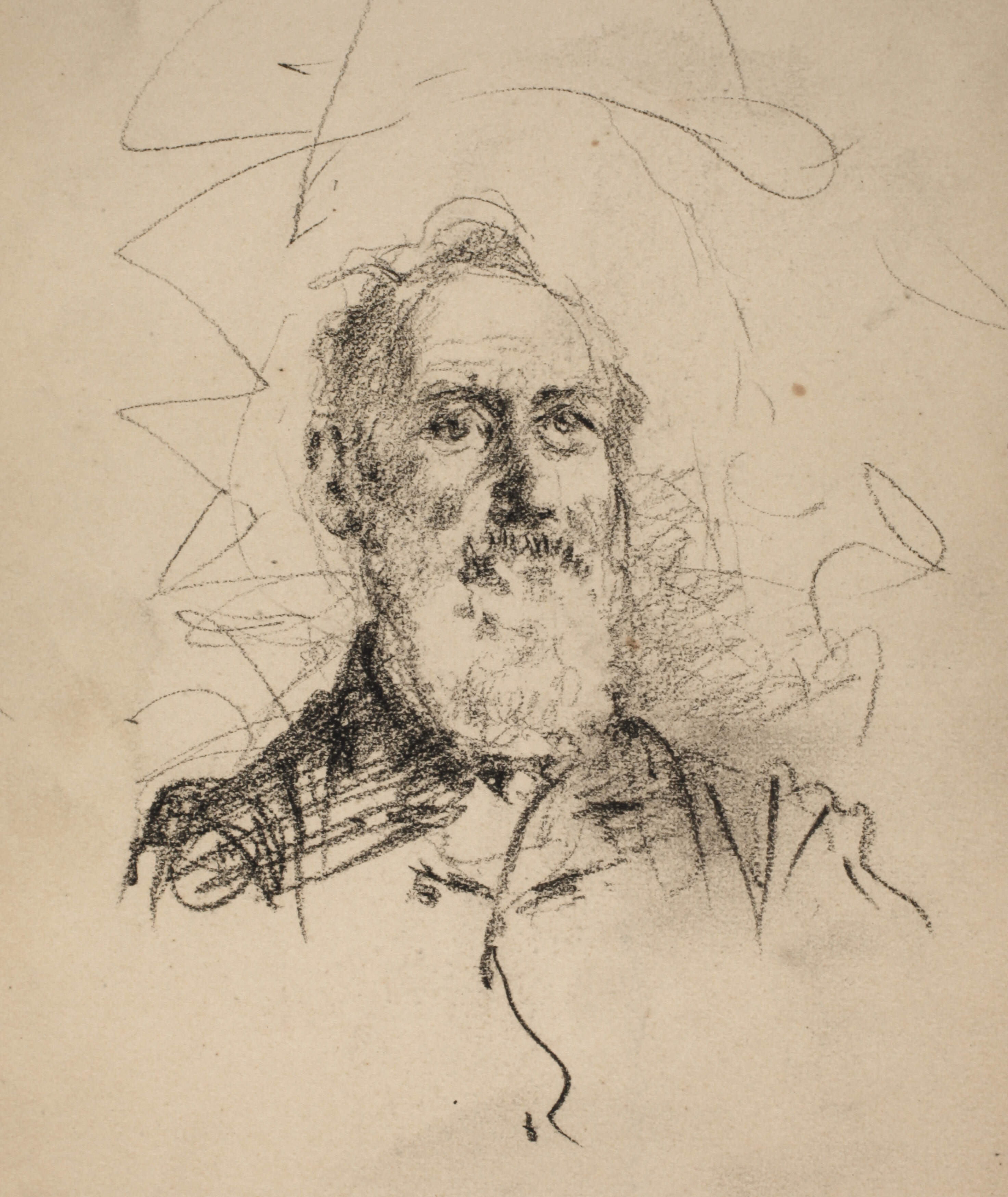 Lovis Corinth, Bildnis eines älteren Mannes