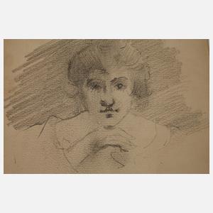 Lovis Corinth, Bildnis Charlotte Behrend-Corinth