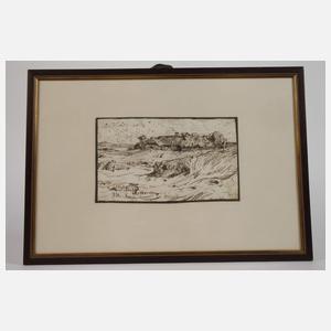 Hans Peter Feddersen, Bauernhäuser auf Rømø