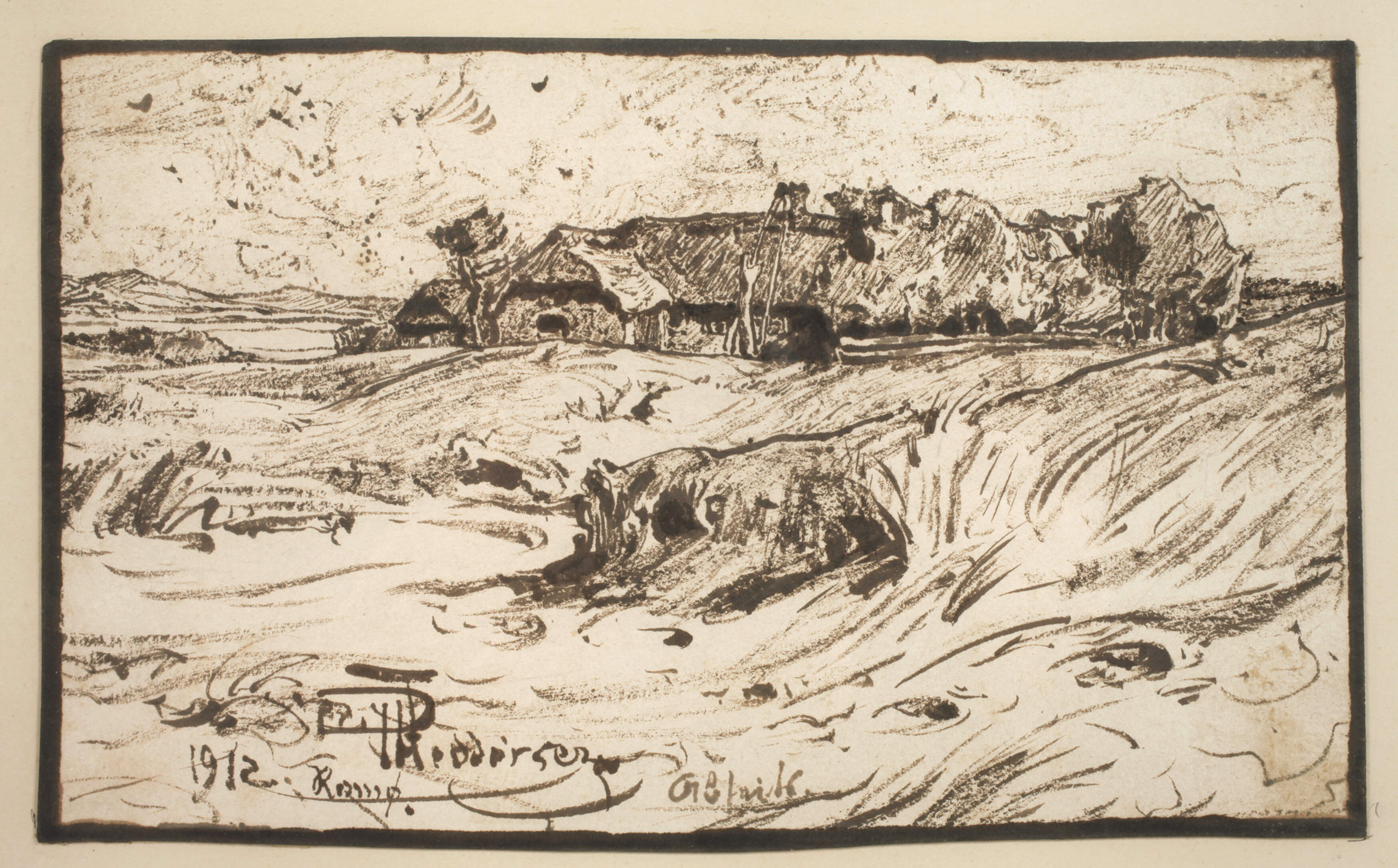 Hans Peter Feddersen, Bauernhäuser auf Rømø