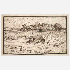 Hans Peter Feddersen, Bauernhäuser auf Rømø