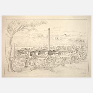 Georg Fritz, Papierfabrik Feldmühle in Liebau