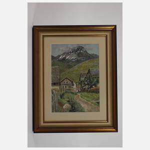 A. Gerhard, Frühling in Andermatt