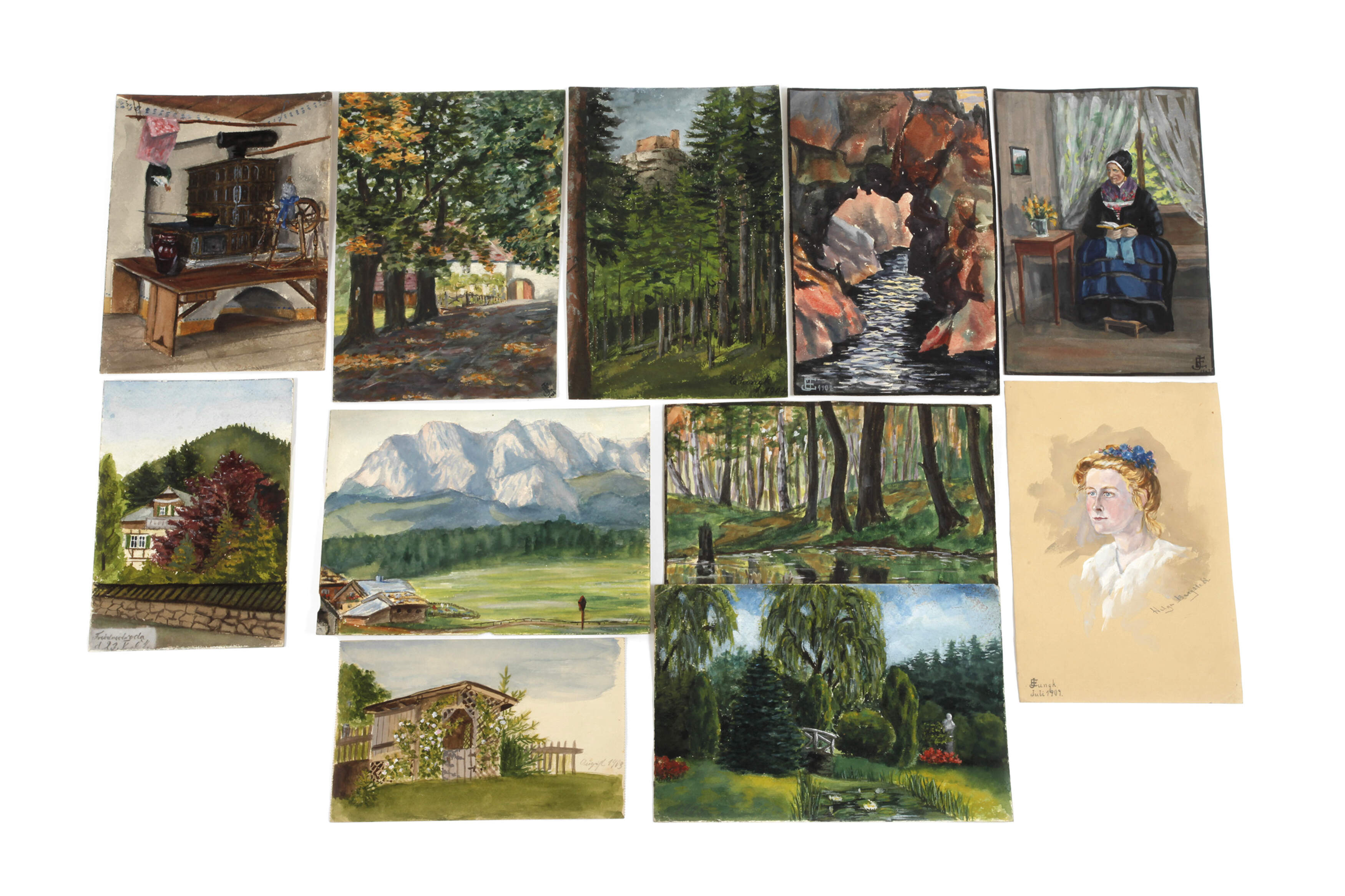 Elfriede Jungk, Konvolut frühe Arbeiten