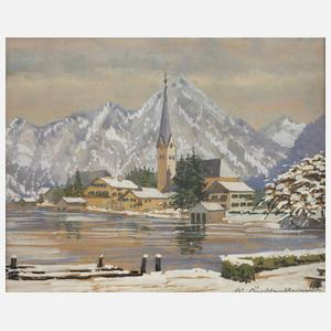 Walther Kerschensteiner, Rottach-Egern im Winter