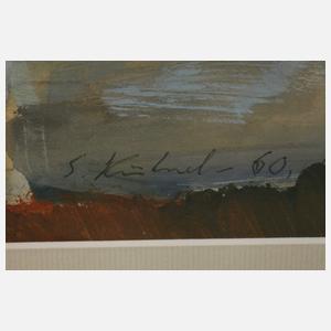 Siegfried Kühnel, Stillleben mit Glaskrug