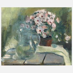 Siegfried Kühnel, Stillleben mit Glaskrug