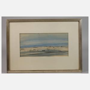 Joachim Lutz, Winterlandschaft