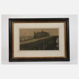 Adolphe Watbot, attr., Ansicht der Basilika Saint-Quentin