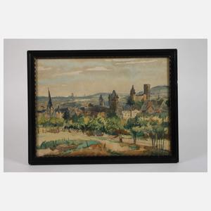 Toni Zeus, attr., Blick auf Mayen