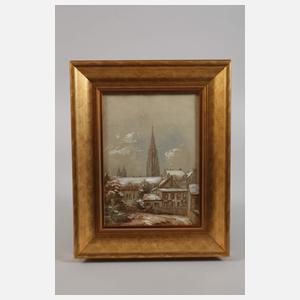 Winter in Freiburg im Breisgau