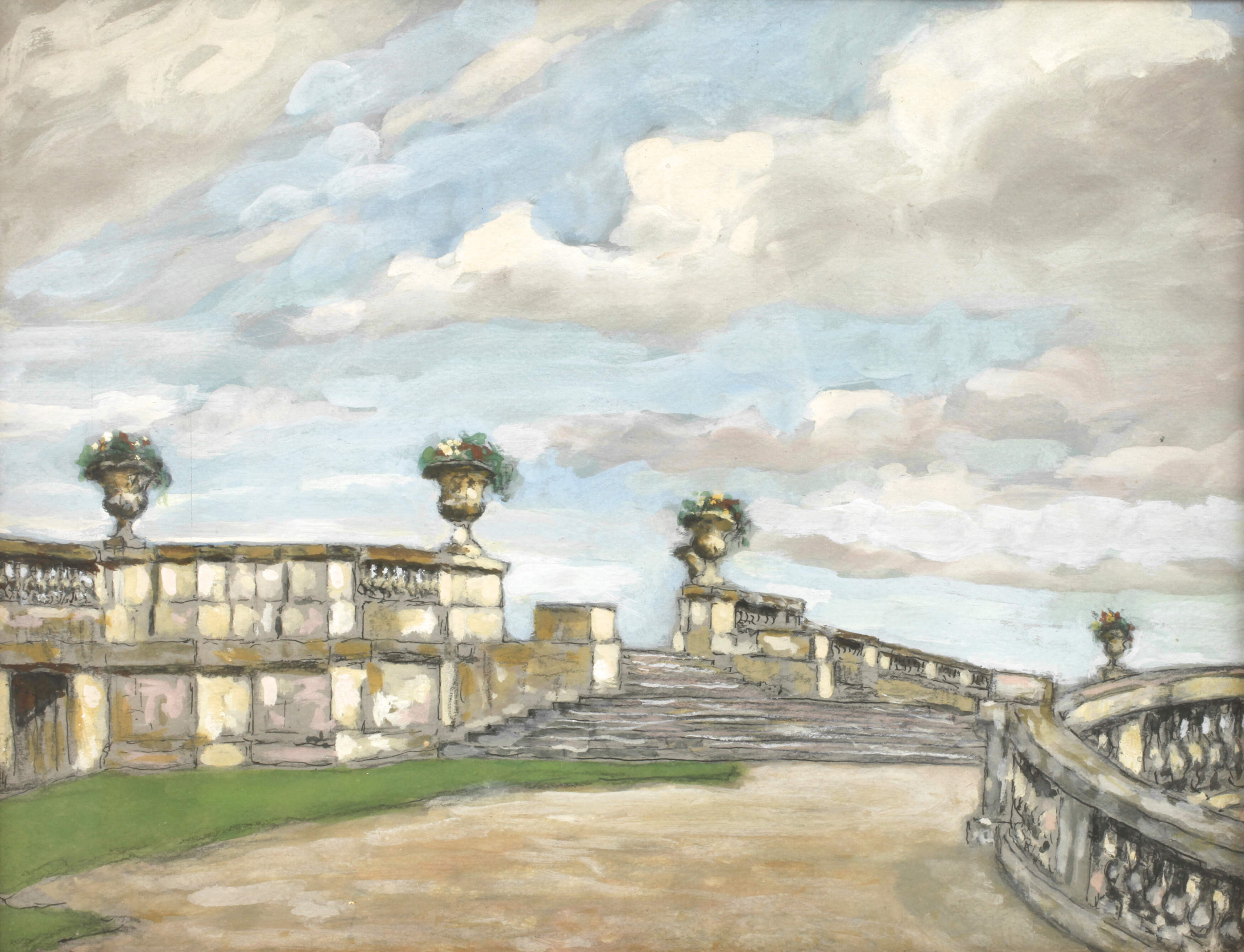 Henry D´Estienne, attr., Château de Saint-Cloud in Paris 