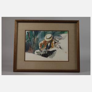 Ken Duffin, Maler in Landschaft