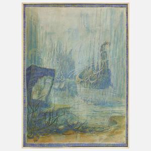 Wendlinger, Grotte mit Muschelkahn