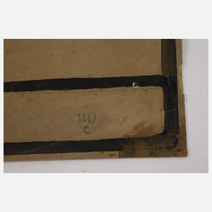 Entwurfszeichnung Titelblatt "Kunstwart"