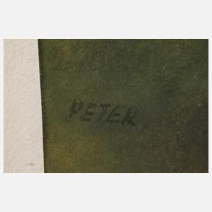 Hubert Franz, Sitzender Damenakt