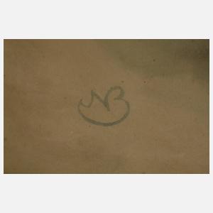 Bill Nagel, Zwei Aquarelle mit Akten