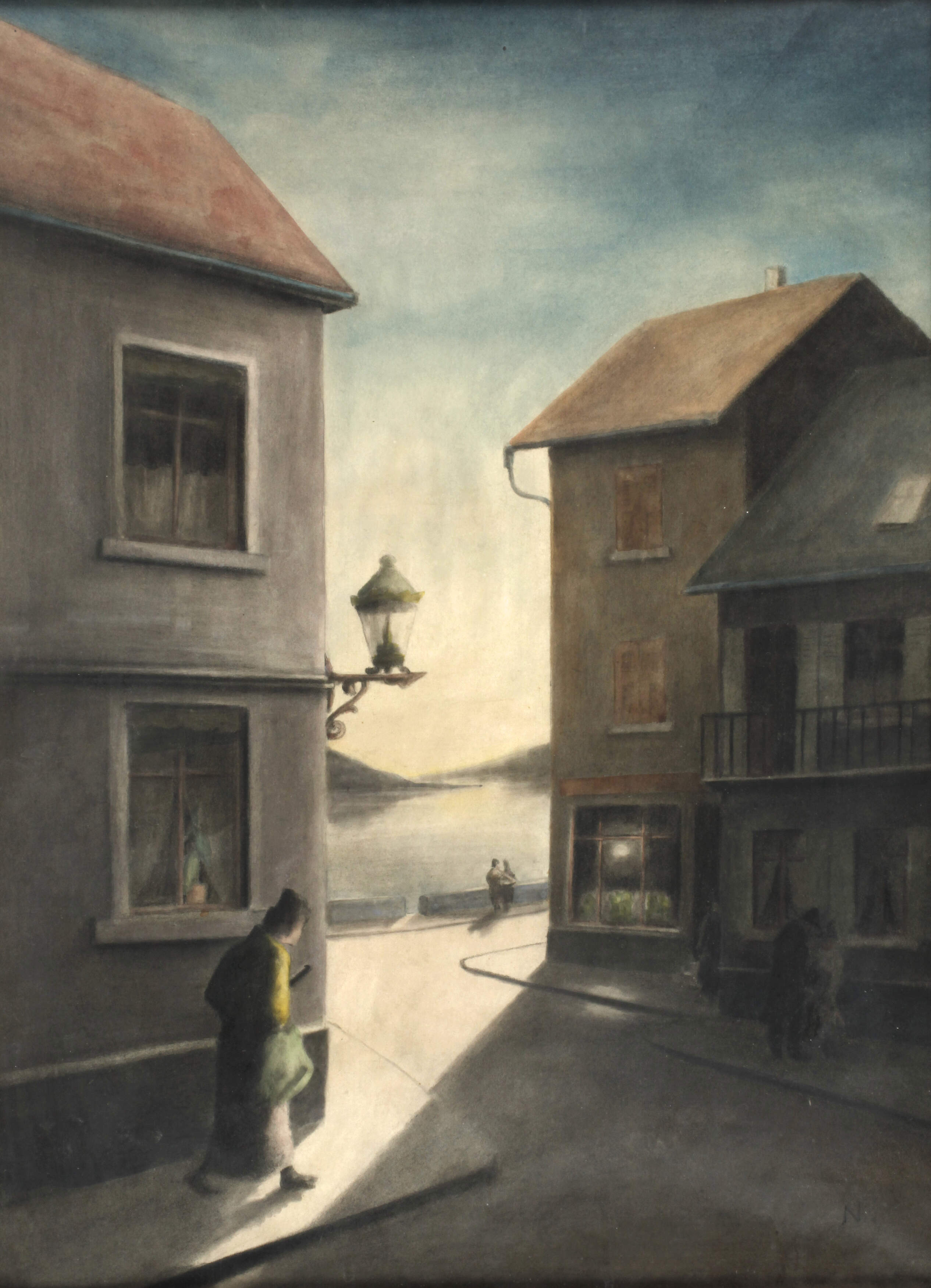 Bill Nagel, Nächtliche Straßenszene