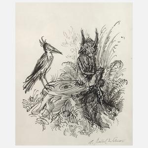 Andreas Paul Weber, Die Begegnung