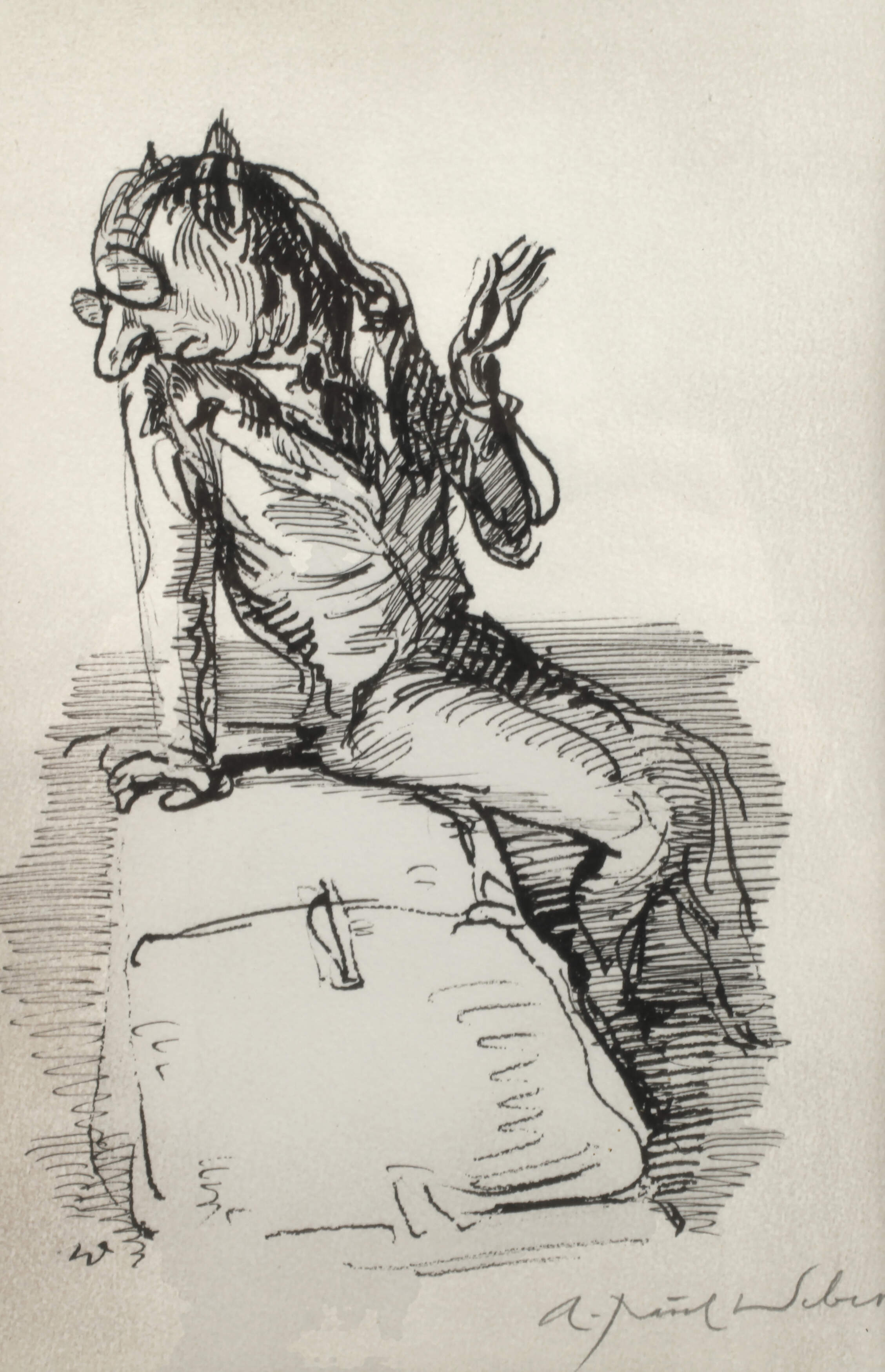 Andreas Paul Weber, Es ist gepackt