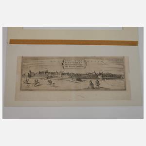 Braun & Hogenberg, Ansicht von Leipzig