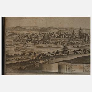 Matthäus Merian der Ältere, Ansicht von Plauen