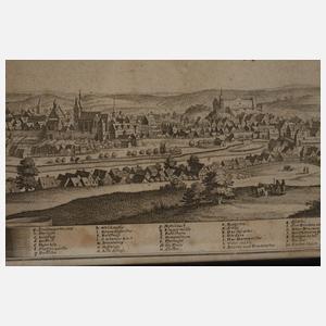 Matthäus Merian der Ältere, Ansicht von Plauen