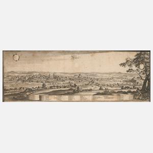 Matthäus Merian der Ältere, Ansicht von Plauen