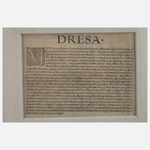 Braun & Hogenberg, Ansicht Dresden