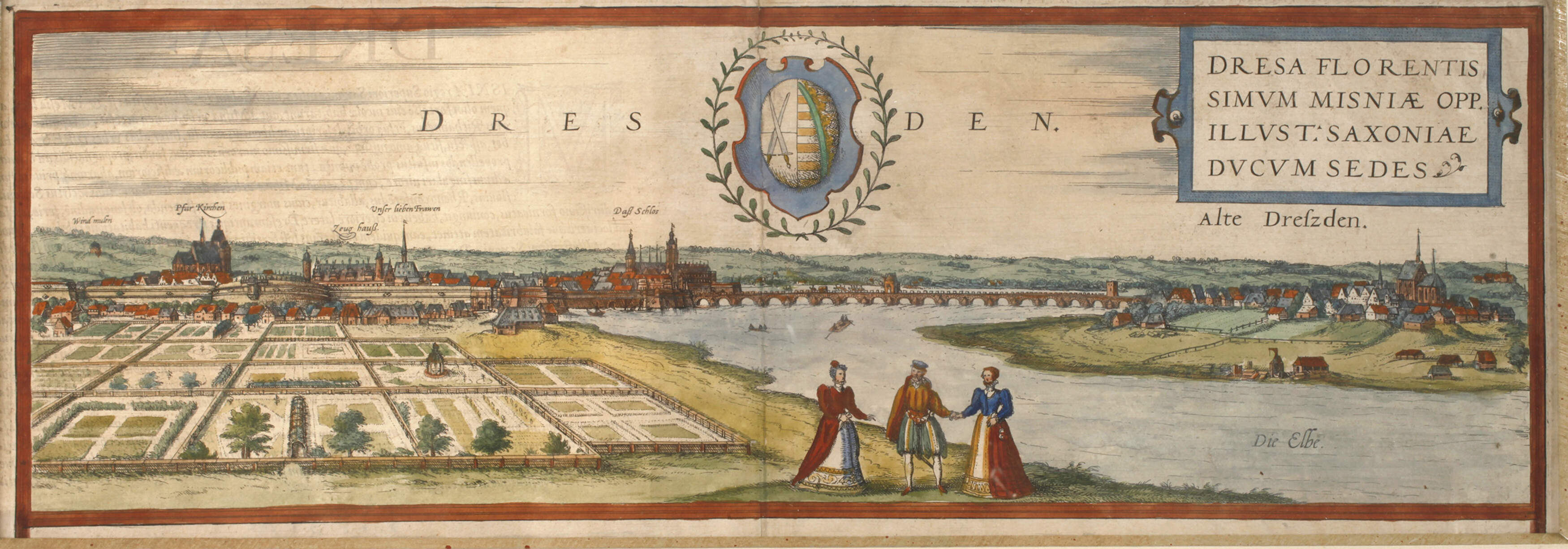 Braun & Hogenberg, Ansicht Dresden