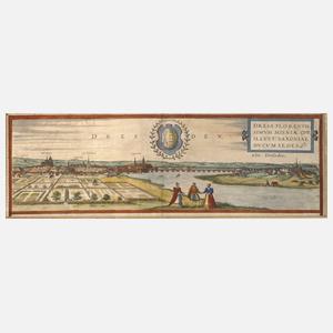 Braun & Hogenberg, Ansicht Dresden