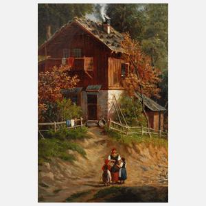 Max Gläser, attr., "Am Traunsee"