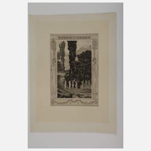 Max Klinger, aus "Amor und Psyche"