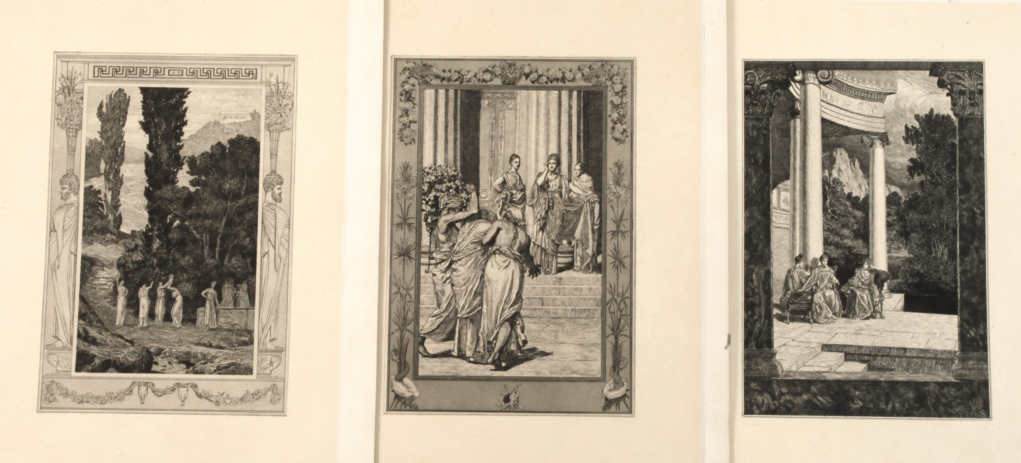 Max Klinger, aus "Amor und Psyche"