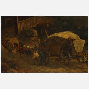 Franz Leuteritz, "Schloss Trostburg im Eisackthal"