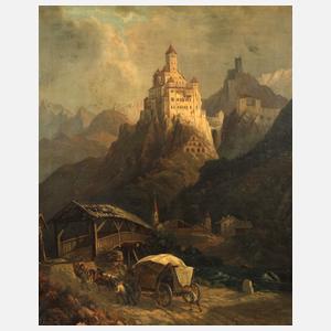 Franz Leuteritz, "Schloss Trostburg im Eisackthal"