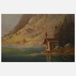 Franz Leuteritz, Alpenlandschaft