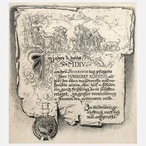 Hermann Vogel, Buchillustration "Der graue Stein"