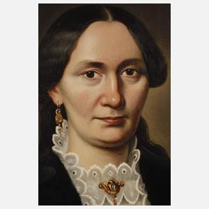 Gemäldepaar Biedermeier