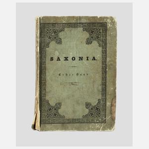 Dr. Eduard Sommer, "Saxonia" erster Band