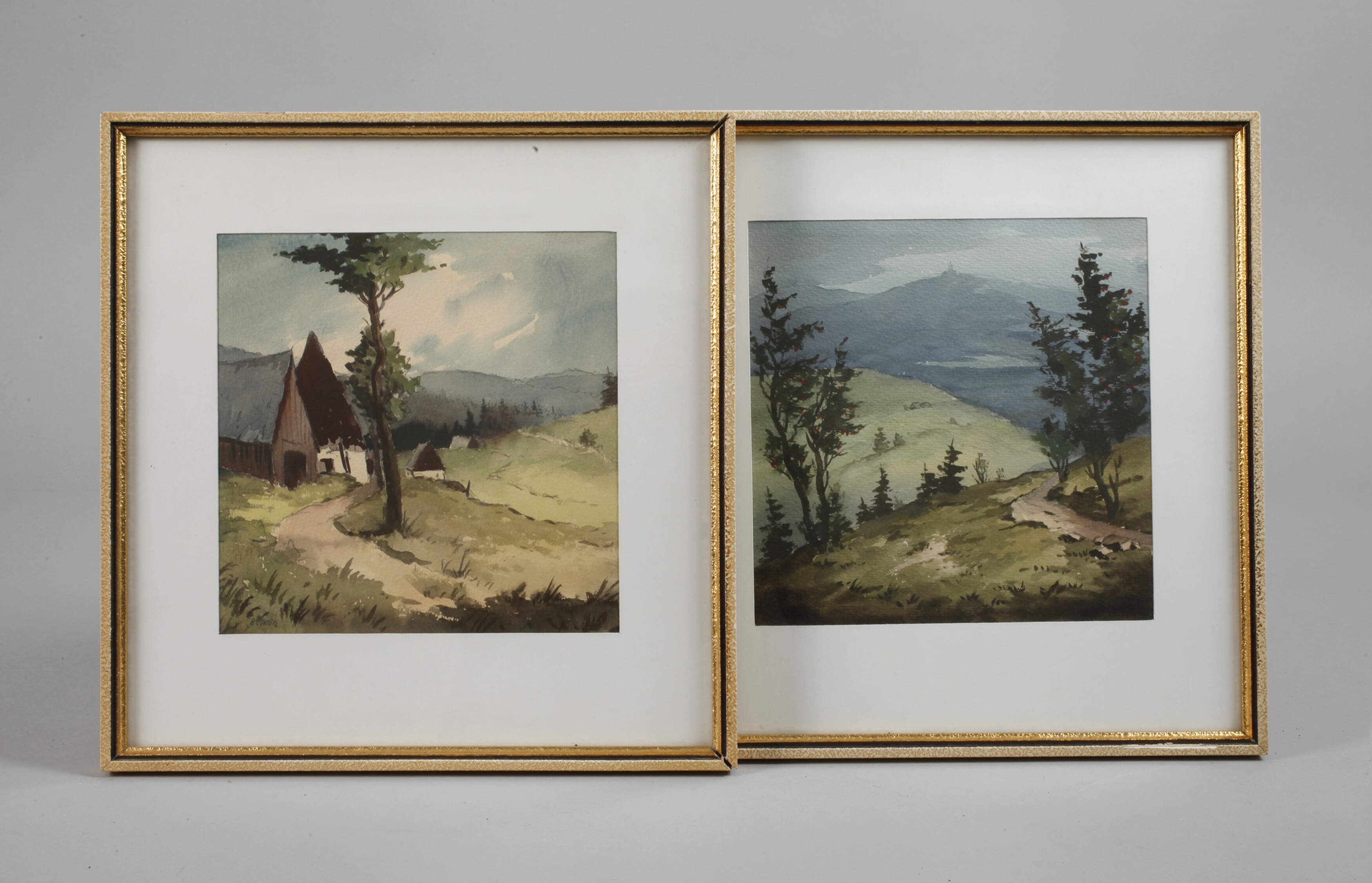 Willy Becker, Paar Erzgebirgsansichten