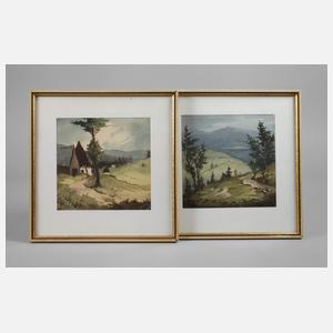 Willy Becker, Paar Erzgebirgsansichten