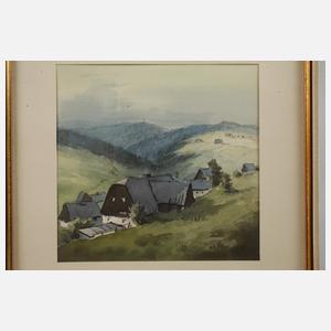 Willy Becker, Paar Erzgebirgsansichten