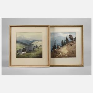 Willy Becker, Paar Erzgebirgsansichten