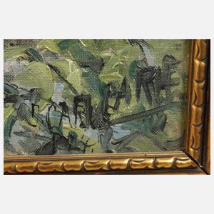 Johannes Carlé, Am Burgteich