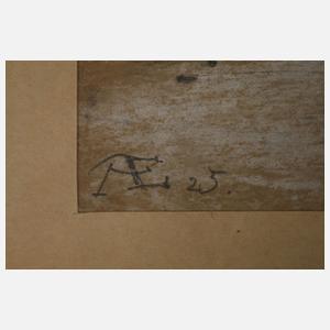 Albin Enders, Paar Zeichnungen