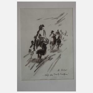 Manfred Feiler, Paar Zeichnungen